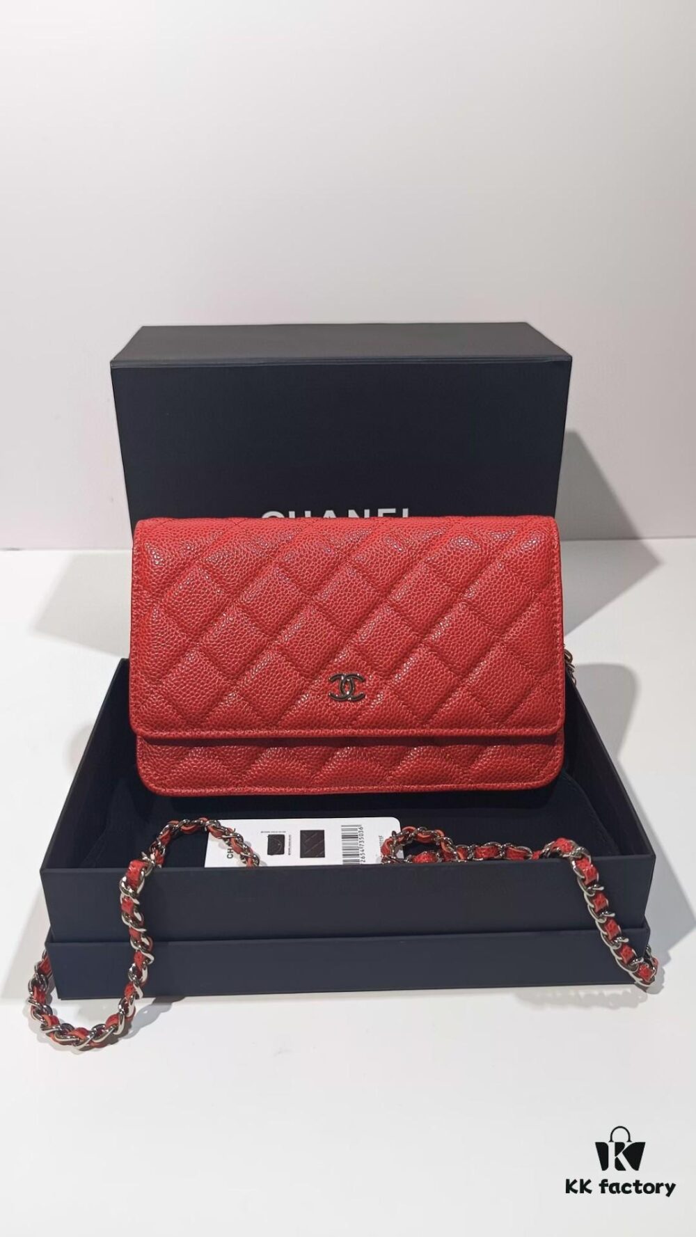 Chanel Classic Flap Bag 0250 - Premium Quality, Imported Quilted Calfskin Leather