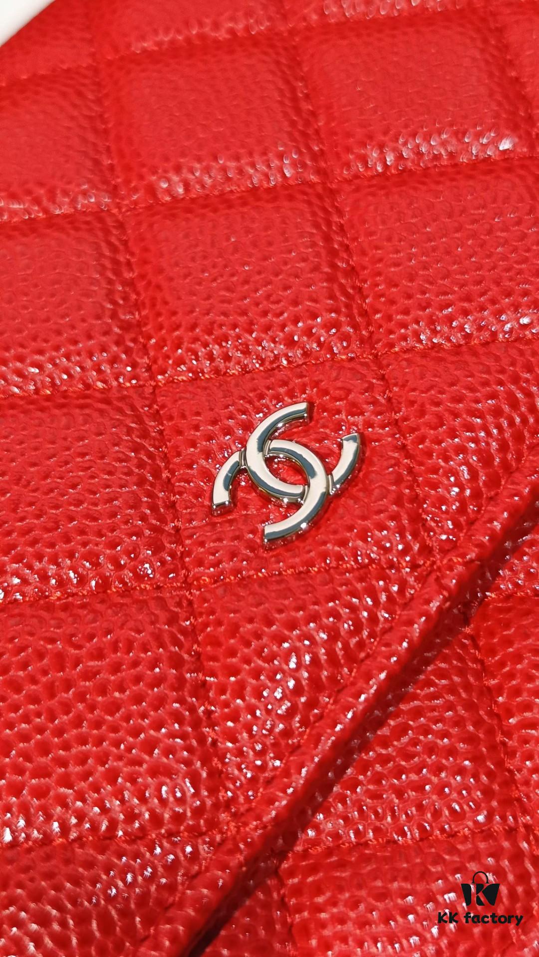 Chanel Classic Flap Bag 0250 - Premium Quality, Imported Quilted Calfskin Leather