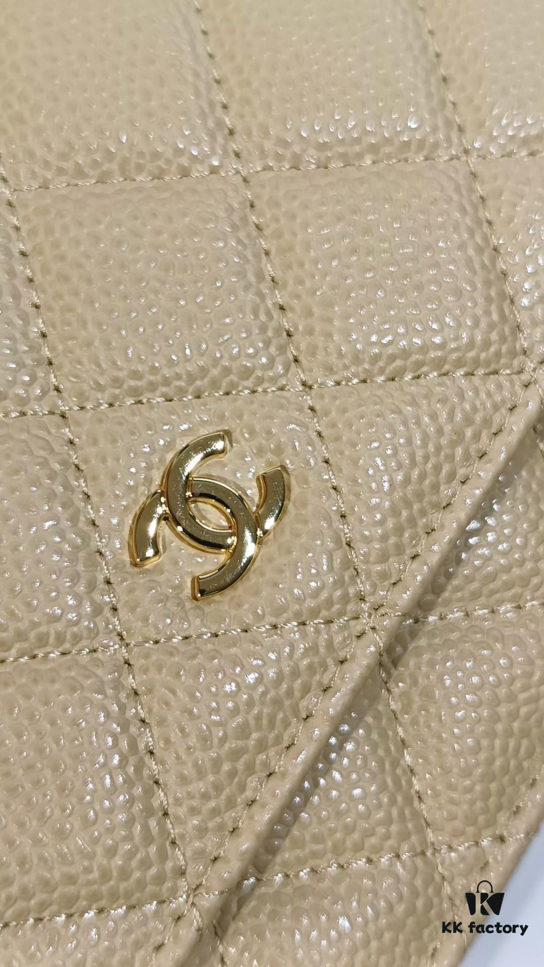 Chanel Classic Flap Bag 0250 - Authentic Quality, Quilted Calfskin Leather