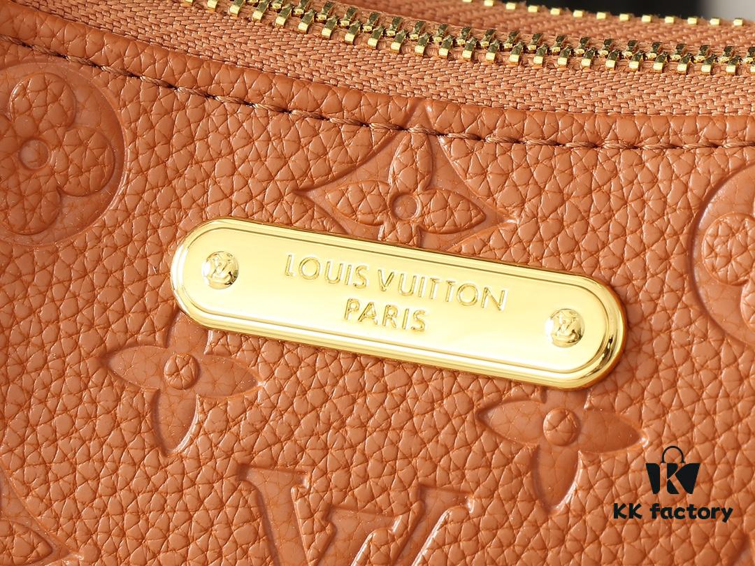 Upgraded Original M83301 M83008 M11916 Monogram Empreinte Leather Liv Pochette with Arm-Carry Design