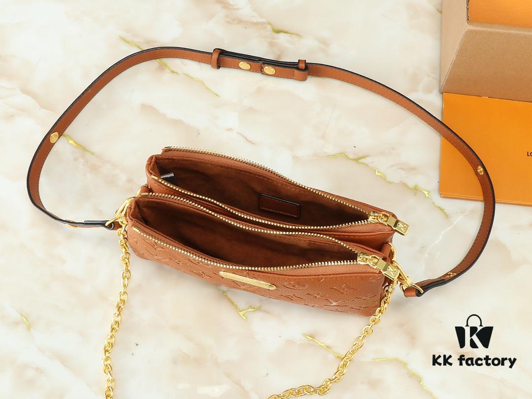 Upgraded Original M83301 M83008 M11916 Monogram Empreinte Leather Liv Pochette with Arm-Carry Design