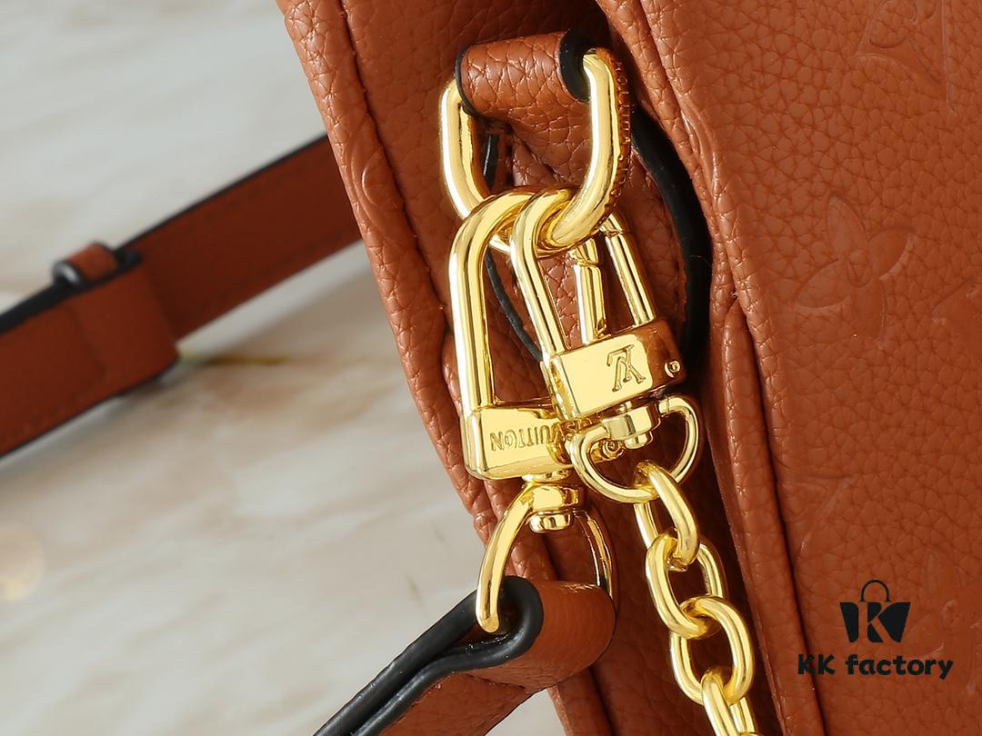 Upgraded Original M83301 M83008 M11916 Monogram Empreinte Leather Liv Pochette with Arm-Carry Design