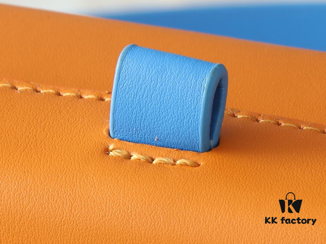 Upgraded Original M24455 Blue Green Yellow Medium Shopper Handbag