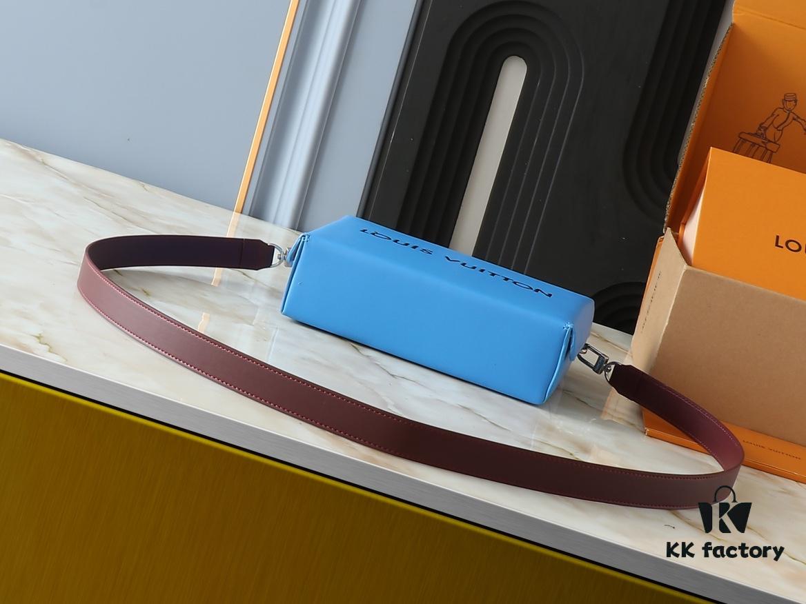 Upgraded Original M24455 Blue Green Yellow Medium Shopper Handbag