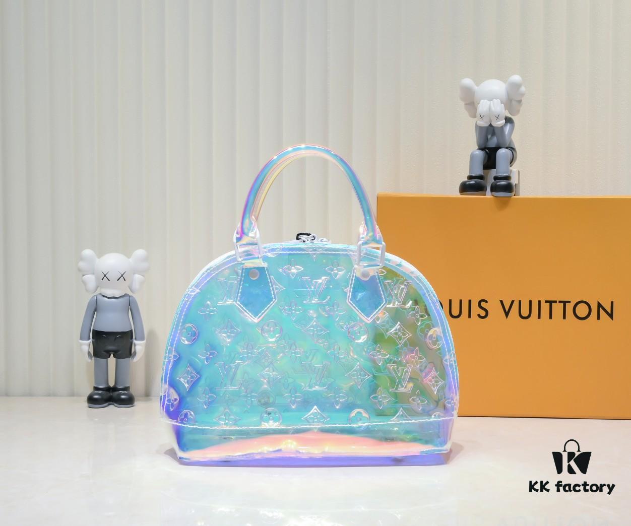 Exclusive Real Shot - Upgraded Version ‼️💥👊🔥 Louis Vuitton Latest Transparent Colorful M53152 ALMA BB Series