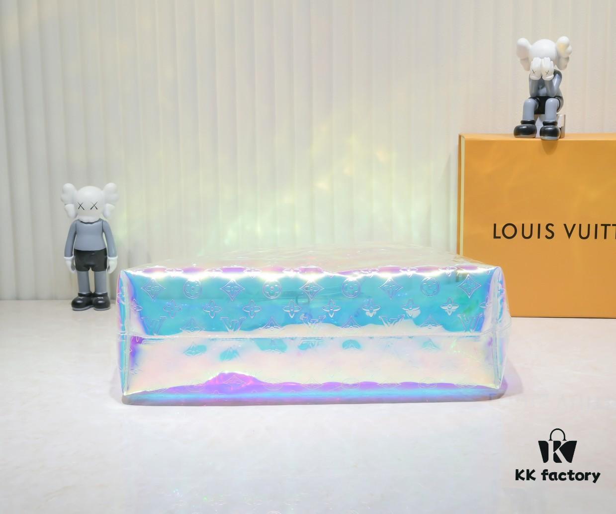 Exclusive Real Shot - Upgraded Version ‼️ M41177/M40995 Latest Rainbow Shopping Tote (Actual Product Photography)