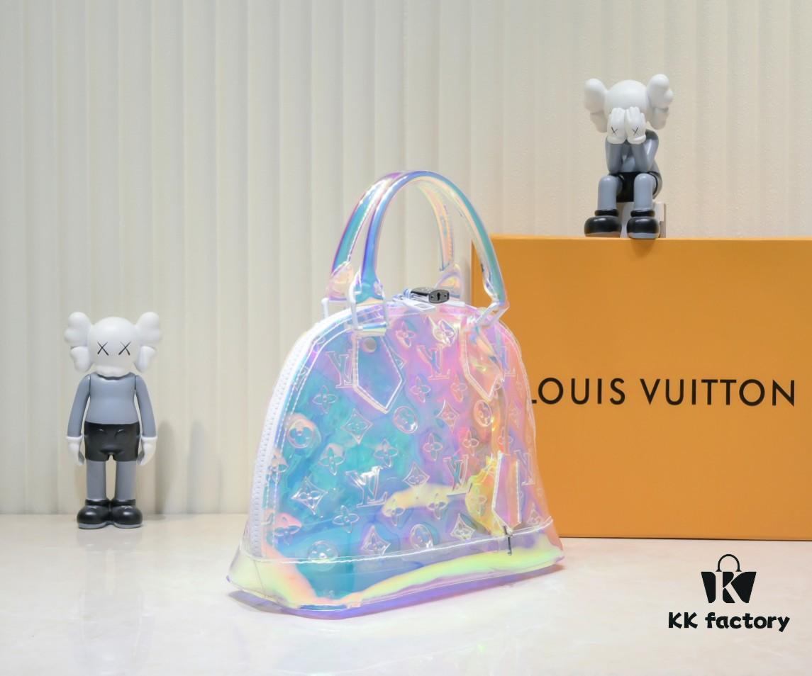 Exclusive Real Shot - Upgraded Version ‼️💥👊🔥 Louis Vuitton Latest Transparent Colorful M53152 ALMA BB Series