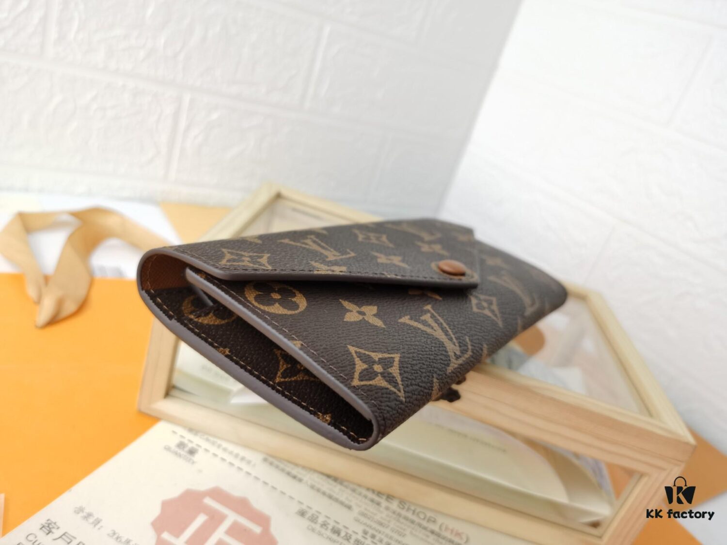 Top Quality Original 💎【Real Photo, Personal Background】Josephine Wallet Inspired by Louis Vuitton's First Wallet Design