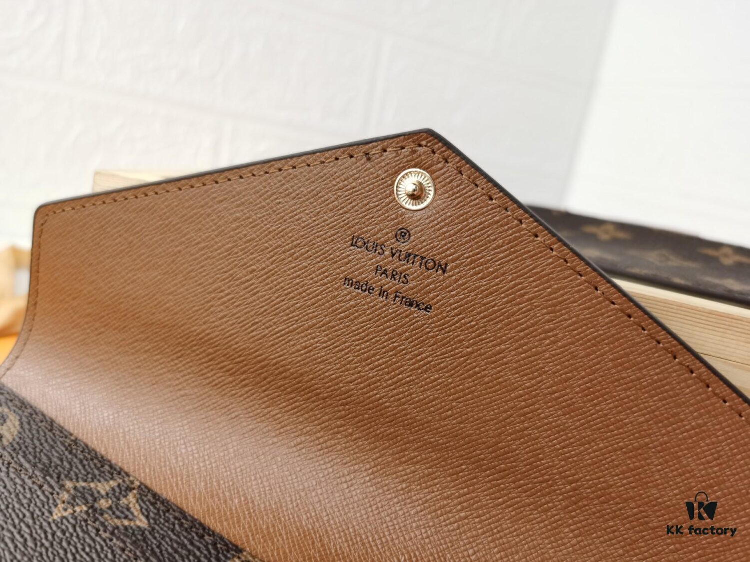 Top Quality Original 💎【Real Photo, Personal Background】Josephine Wallet Inspired by Louis Vuitton's First Wallet Design