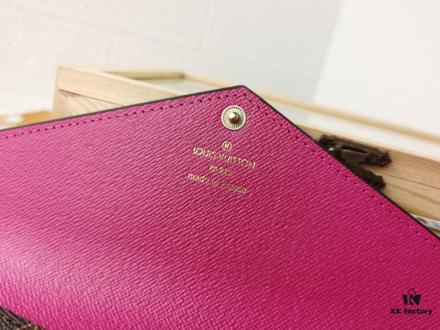 Top Quality Original 💎 [Real Photo, Personal Background] Josephine Wallet Inspired by Louis Vuitton's First Wallet Design