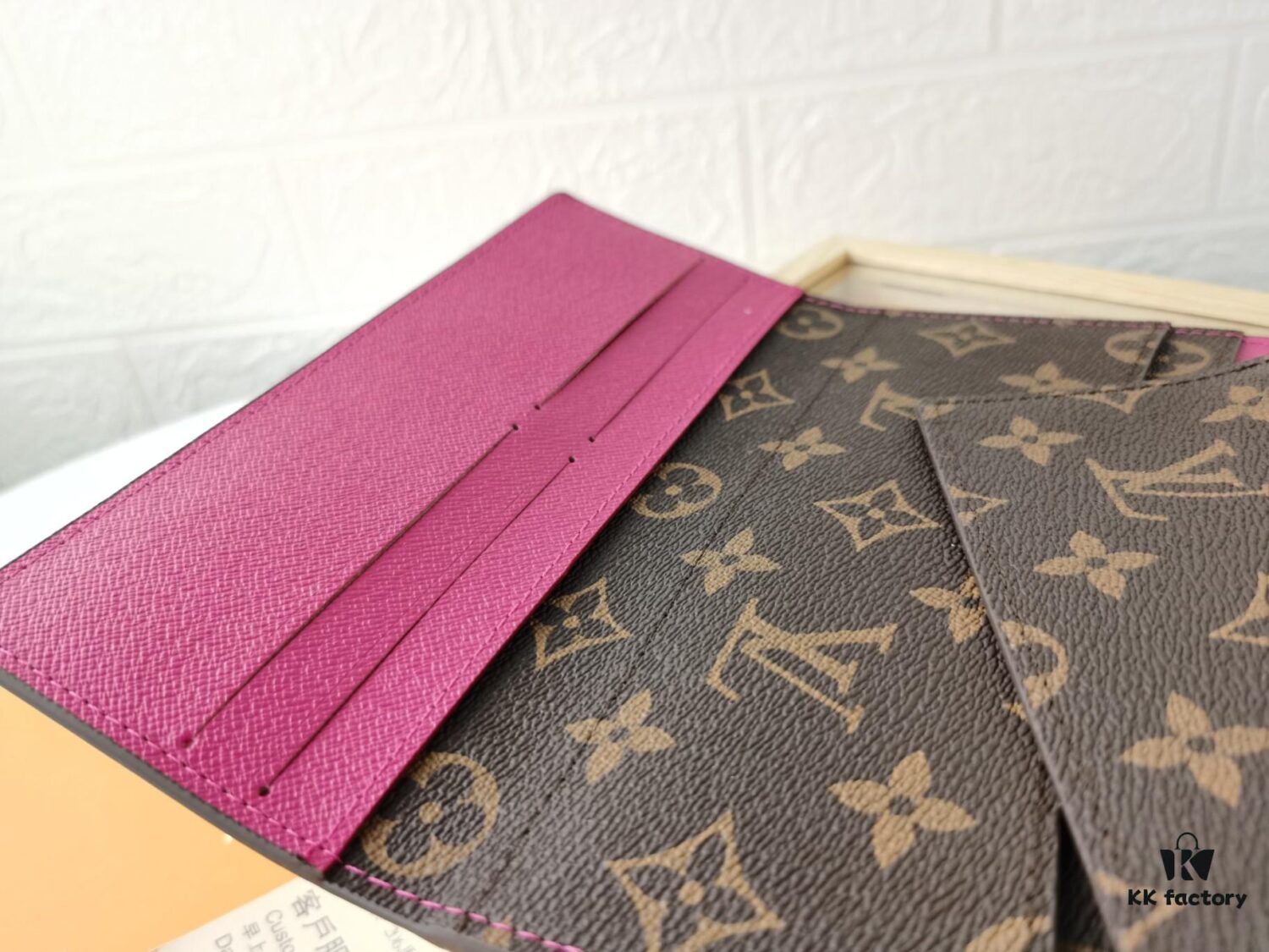 Top Quality Original 💎 [Real Photo, Personal Background] Josephine Wallet Inspired by Louis Vuitton's First Wallet Design