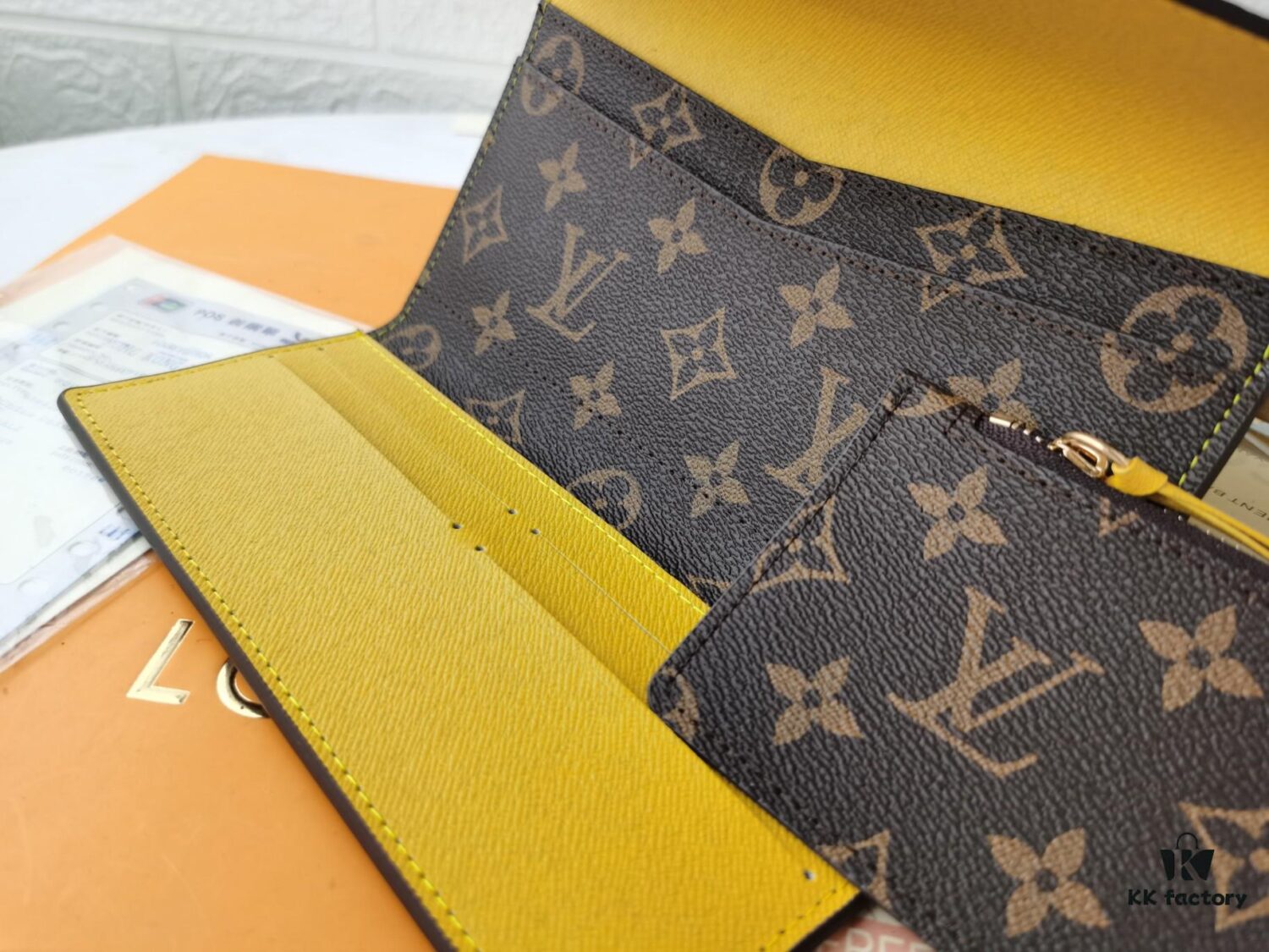 Top Quality Original 💎【Real Photo, Personal Background】Josephine Wallet Inspired by Louis Vuitton's First Wallet Design