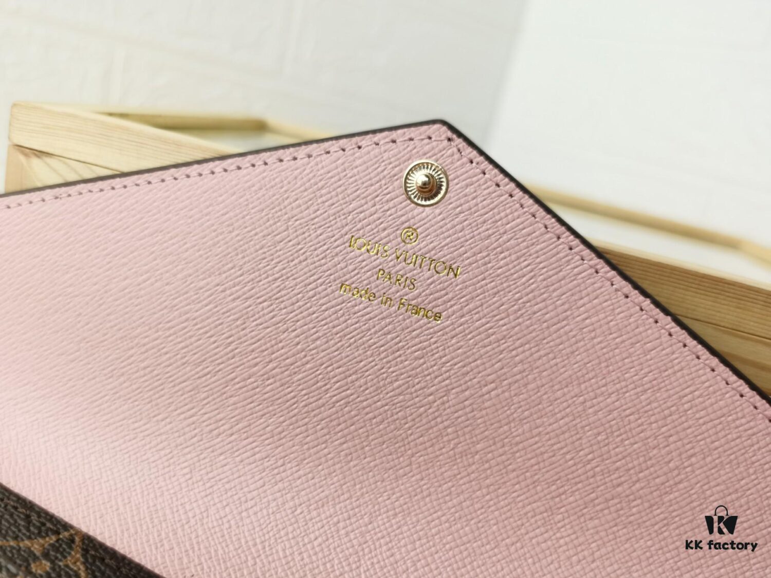 Top Quality Original 💎 [Real Photo, Personal Background] Josephine Wallet Inspired by Louis Vuitton's First Wallet Design