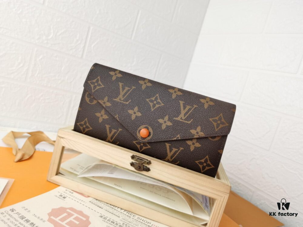 Top Quality Original 💎 [Real Photo, Personal Background] Josephine Wallet Inspired by Louis Vuitton's First Wallet Design