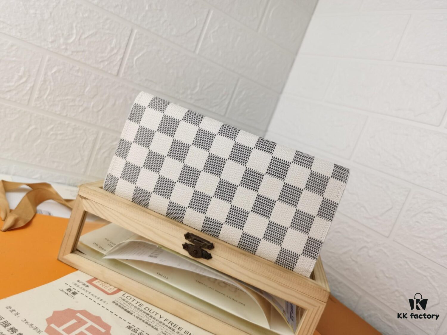 Top Quality Original 💎 [Real Photo, Personal Background] Josephine Wallet Inspired by Louis Vuitton's First Wallet Design