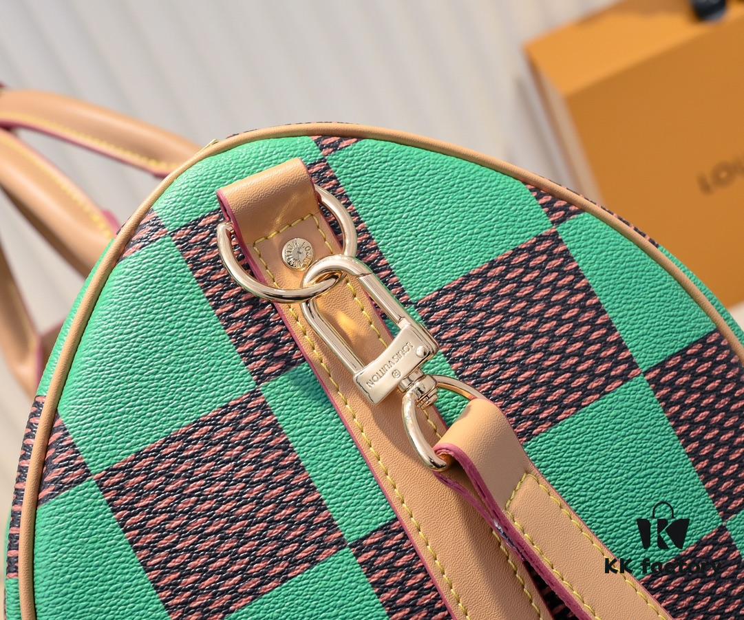 M40667 M41416 Keepall Bandoulière 50 Travel Bag in Damier Golf Coated Canvas