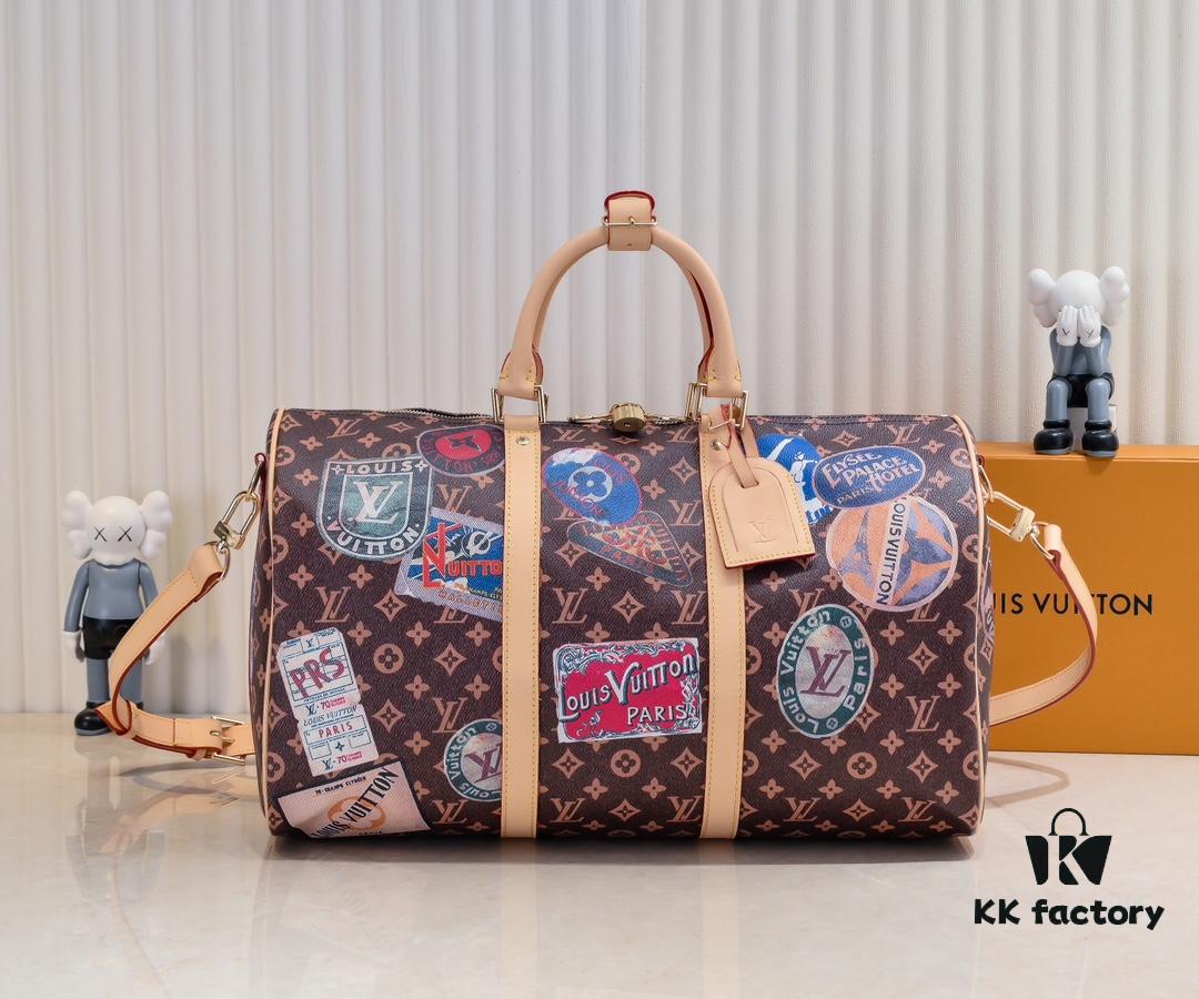 Color-changing Yellow Keepall Bandoulière 45 Travel Bag M24960 M41416