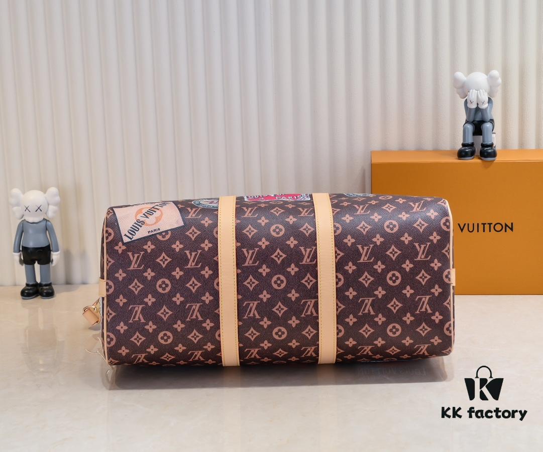 Color-changing Yellow Keepall Bandoulière 45 Travel Bag M24960 M41416