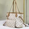 M40995 M40994 White Flower Parent-Child Bag Classic Shopping Bag Louis Vuitton New Neverfull