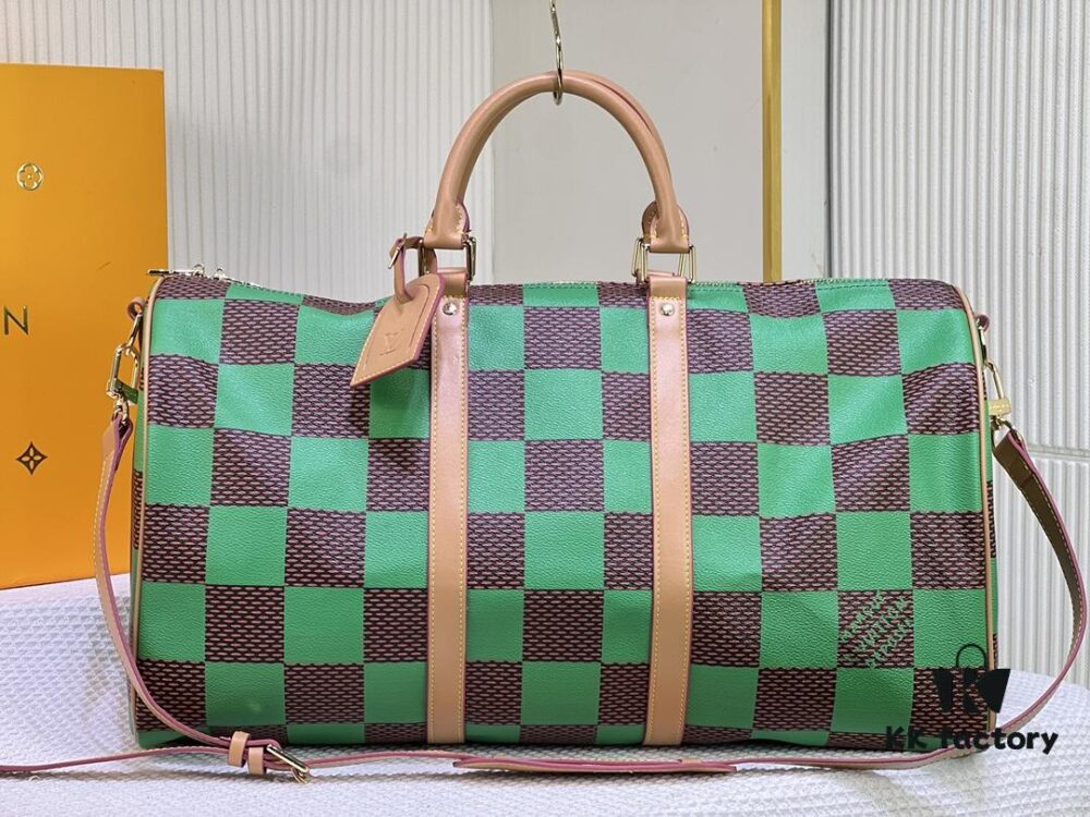 M41416 Keepall Bandoulière 50cm Travel Bag in Taurillon Monogram Zhx Leather