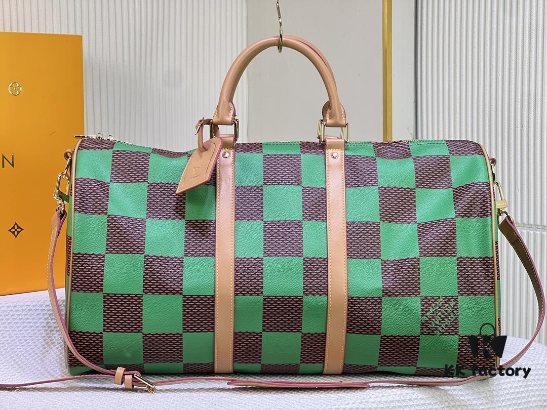 M41416 Keepall Bandoulière 50cm Travel Bag in Taurillon Monogram Zhx Leather