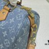 LV SPEEDY 25 Handbag in Light Blue Denim M11213 M40391 M40392