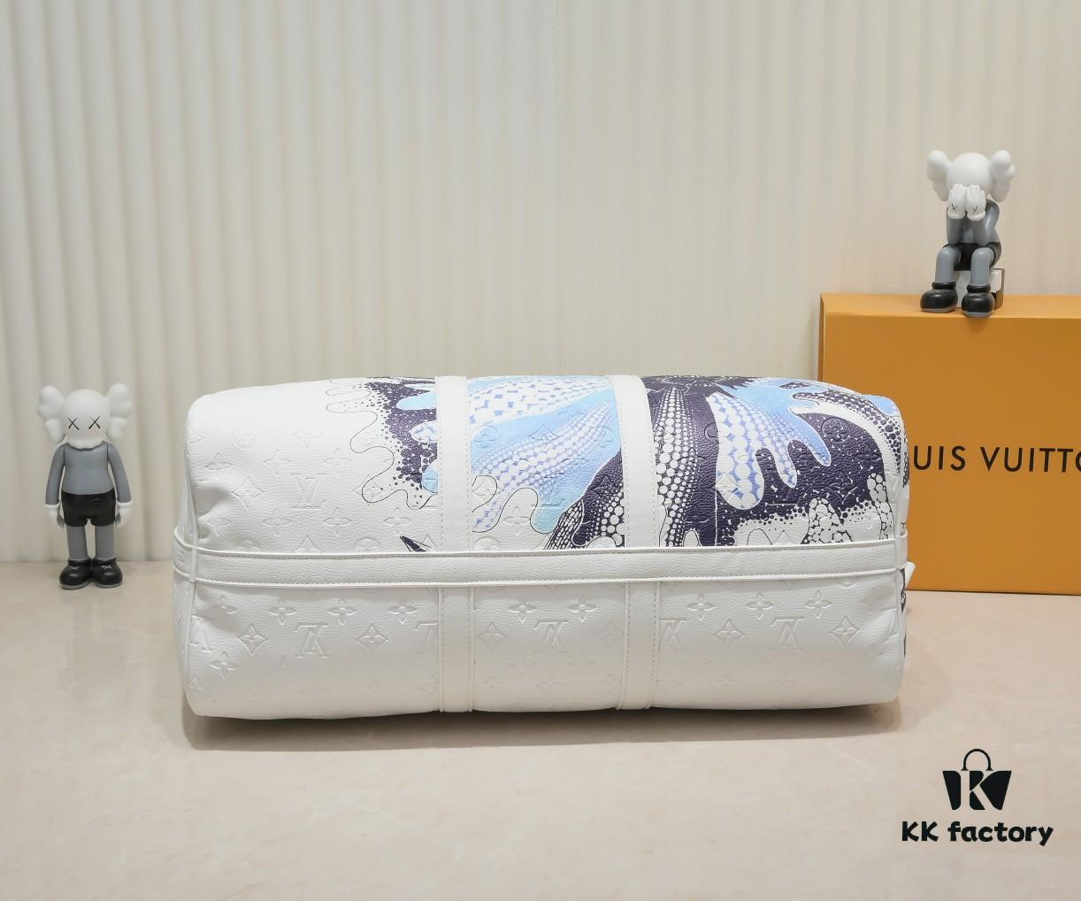 Exclusive Real Shot - Upgraded Version ‼️ M41416 M21678 LV X YK Keepall 50 Travel Bag