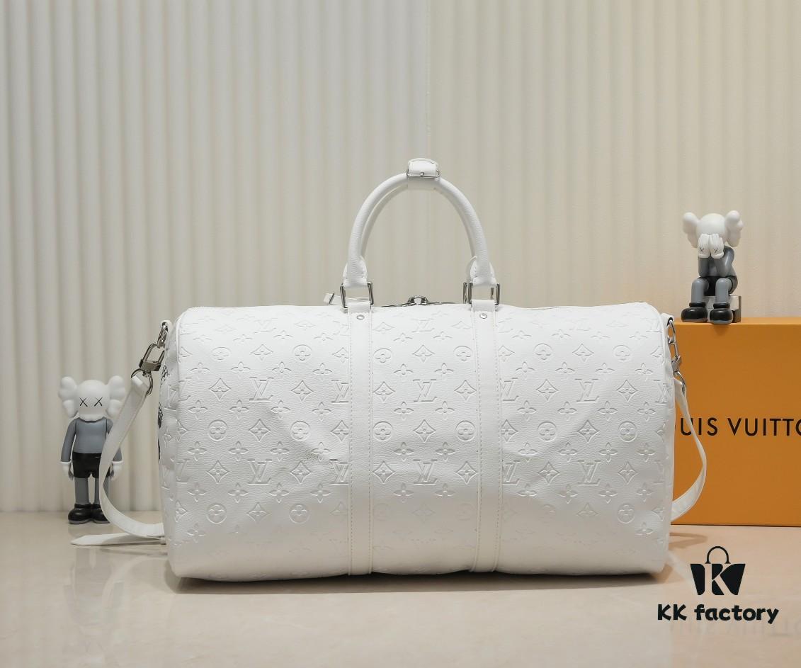 Exclusive Real Shot - Upgraded Version ‼️ M41416 M21678 LV X YK Keepall 50 Travel Bag