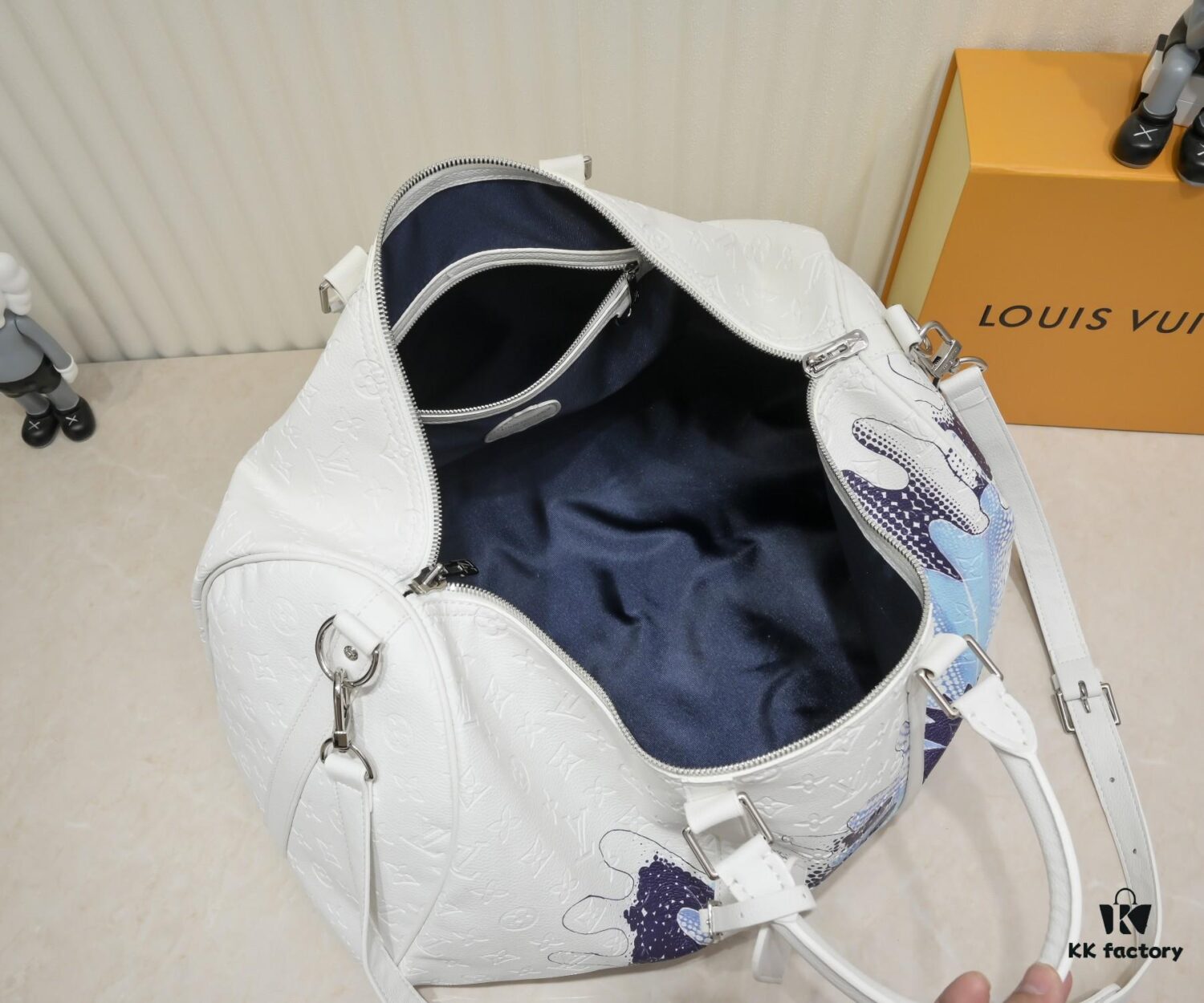 Exclusive Real Shot - Upgraded Version ‼️ M41416 M21678 LV X YK Keepall 50 Travel Bag