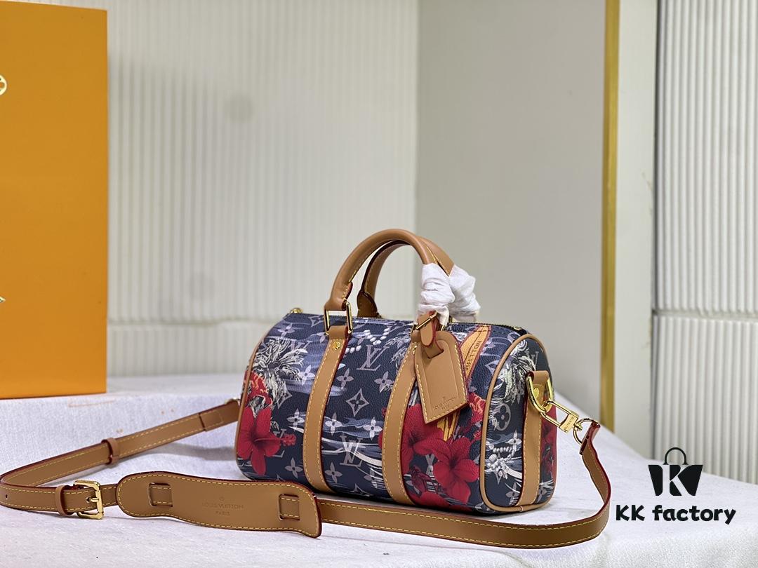 Upgraded Original Version M25440 Gray-Black Color, M24999 Bright Blue Color, M46271 Black Floral Men's Pillow Bag Series