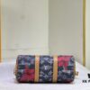 Upgraded Original Version M25440 Gray-Black Color, M24999 Bright Blue Color, M46271 Black Floral Men's Pillow Bag Series