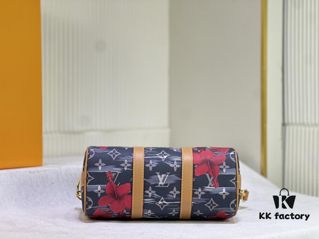 Upgraded Original Version M25440 Gray-Black Color, M24999 Bright Blue Color, M46271 Black Floral Men's Pillow Bag Series