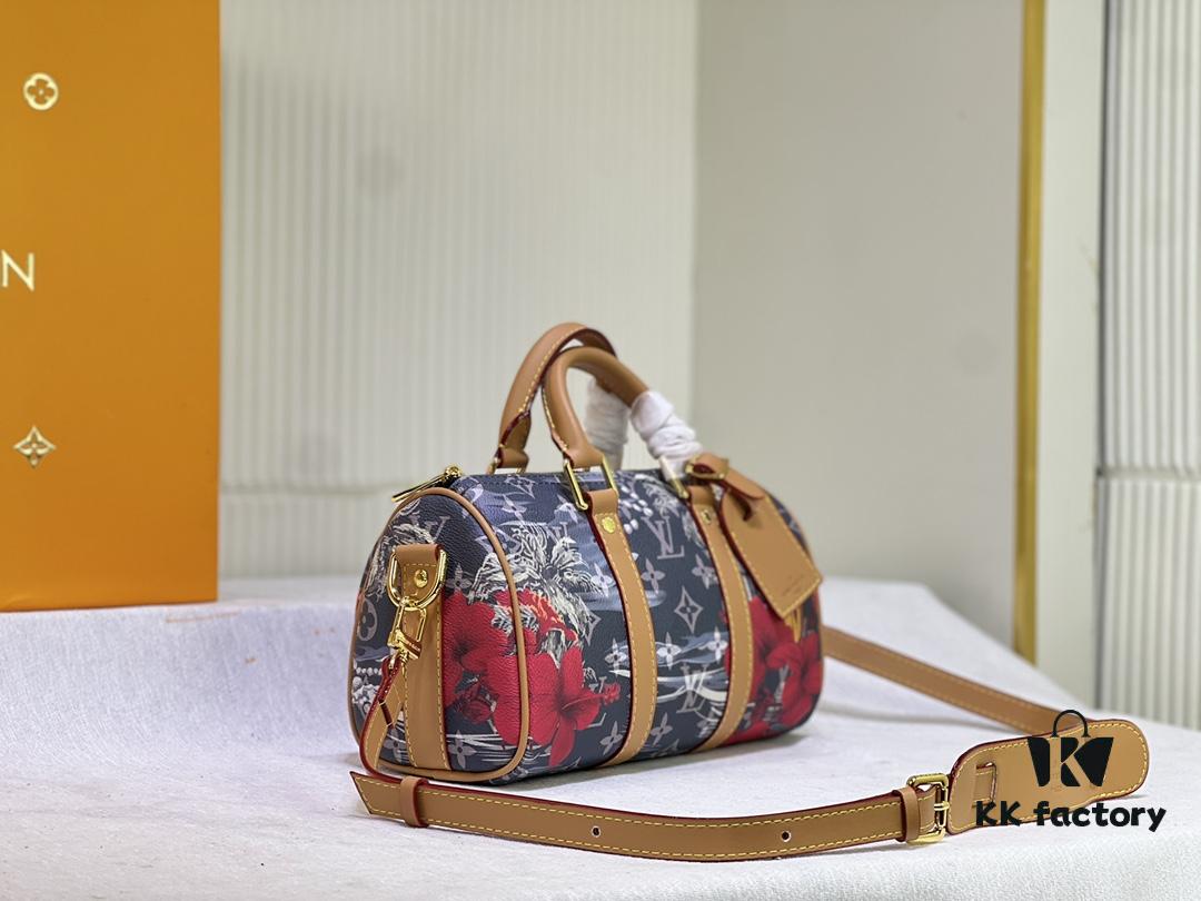 Upgraded Original Version M25440 Gray-Black Color, M24999 Bright Blue Color, M46271 Black Floral Men's Pillow Bag Series