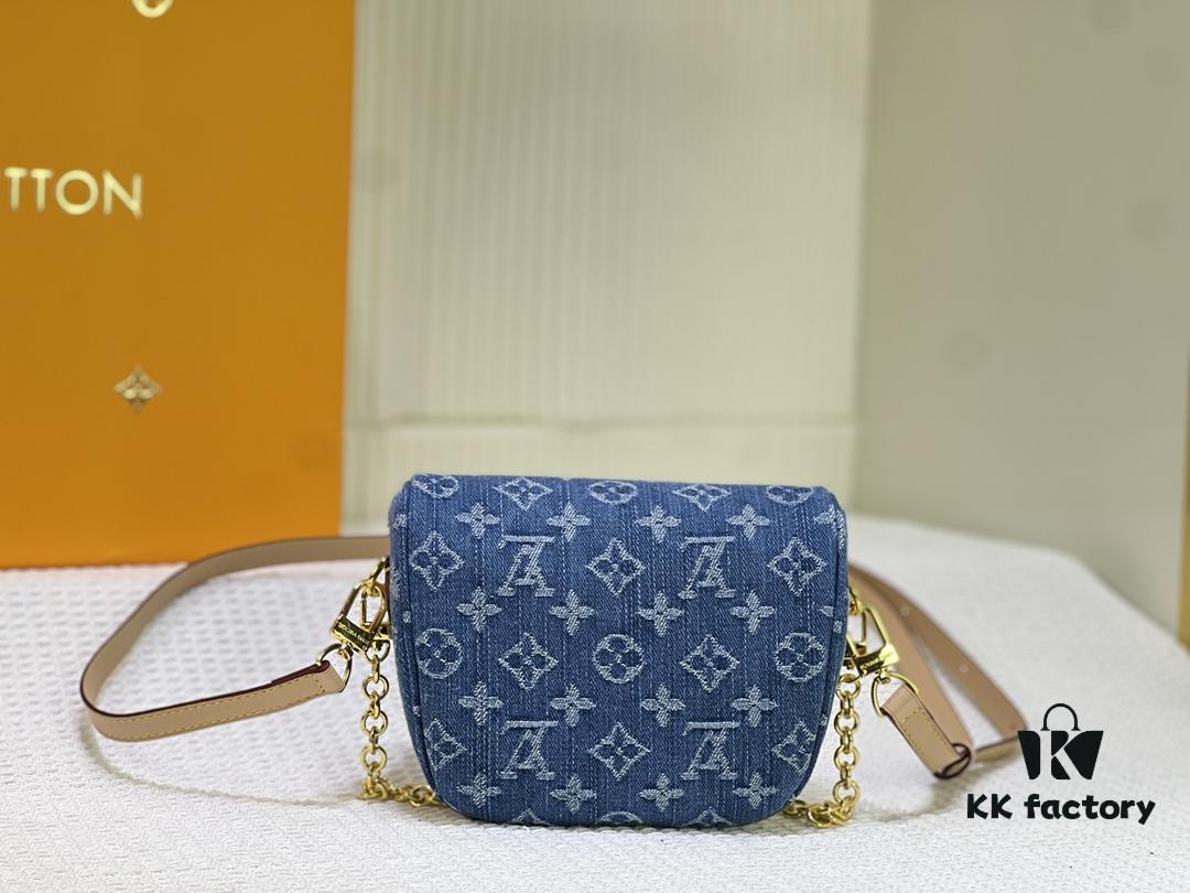 M83353 Mini Bumbag in Denim Monogram