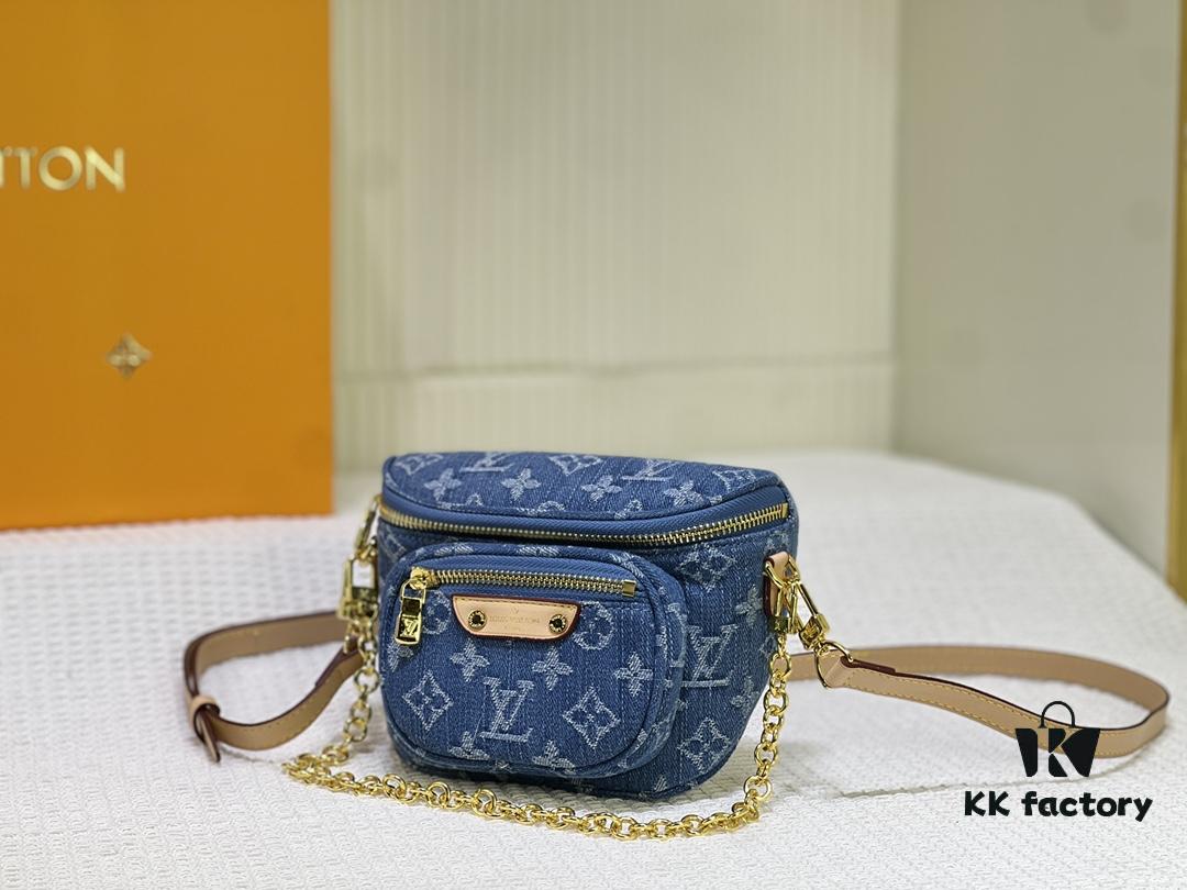M83353 Mini Bumbag in Denim Monogram