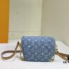 M83353 Mini Bumbag in Denim Monogram