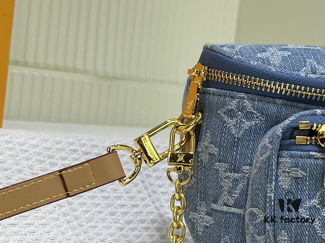 M83353 Mini Bumbag in Denim Monogram