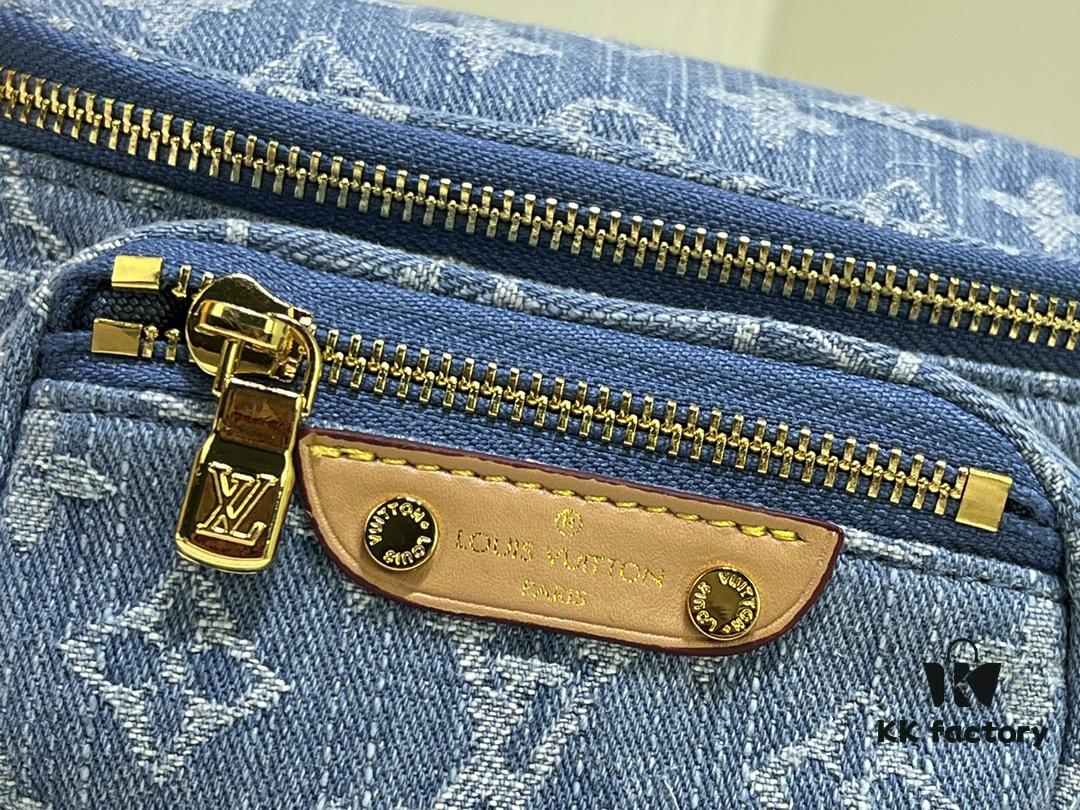 M83353 Mini Bumbag in Denim Monogram