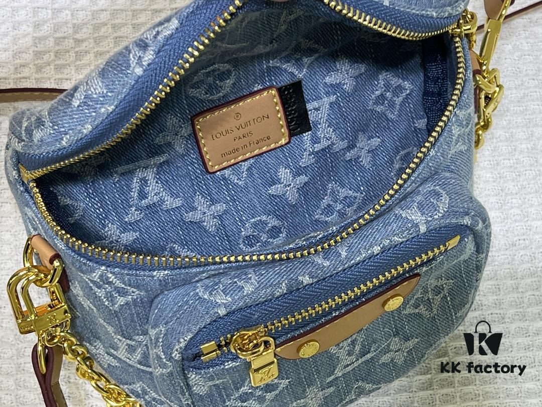 M83353 Mini Bumbag in Denim Monogram