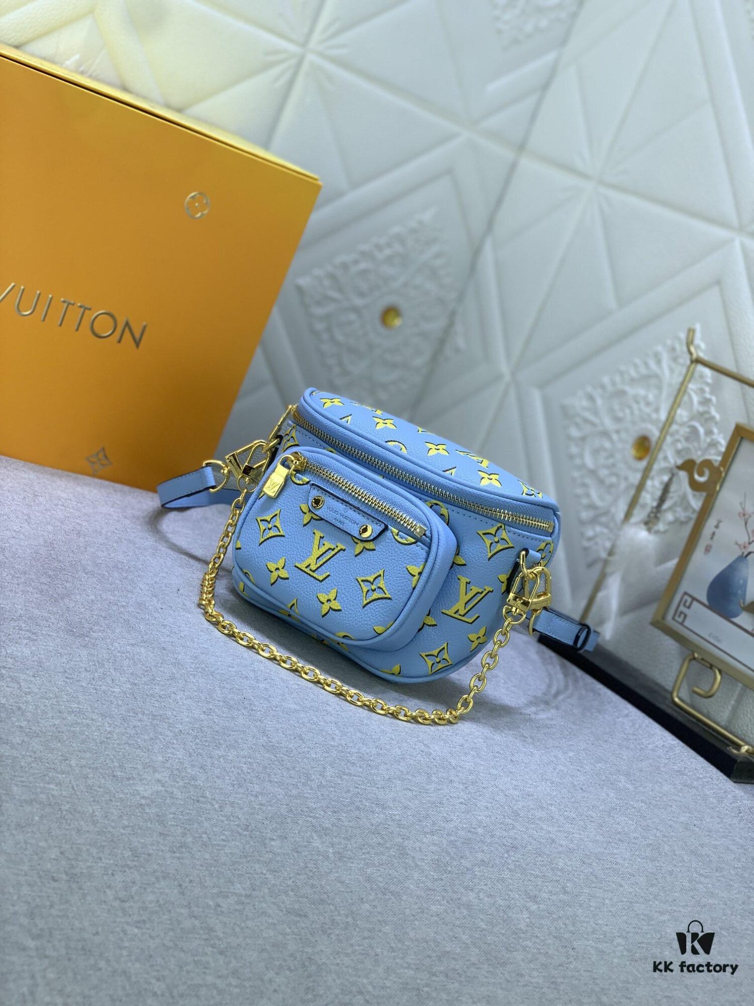 Upgraded Original M46917 M82335 M82347 Mini Bumbag from LV Gradient Collection