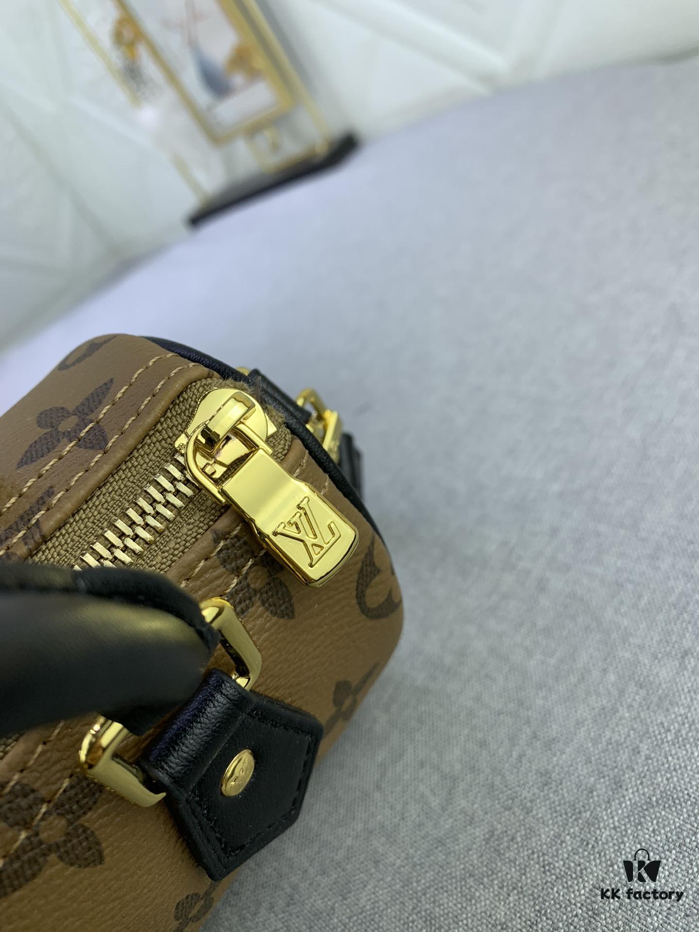 Upgraded Original M83688 M81085 Nano Speedy Bag by Artist Sun Yitian in Collaboration with Nicolas Ghesquière