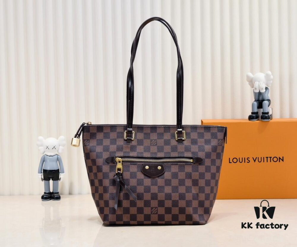 Authentic Louis Vuitton M42267 Multifunctional Monogram Canvas Shoulder Bag, Small and Large Sizes Available with Imported Taiwanese Material and Genuine Yellow Leather Trim