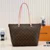 Authentic Louis Vuitton M42267 Multifunctional Shoulder Bag in Monogram Canvas, Dual-Sided Color-Changing Yellow Leather, Large and Small Sizes Available