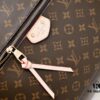 Authentic Louis Vuitton M42267 Multifunctional Shoulder Bag in Monogram Canvas, Dual-Sided Color-Changing Yellow Leather, Large and Small Sizes Available