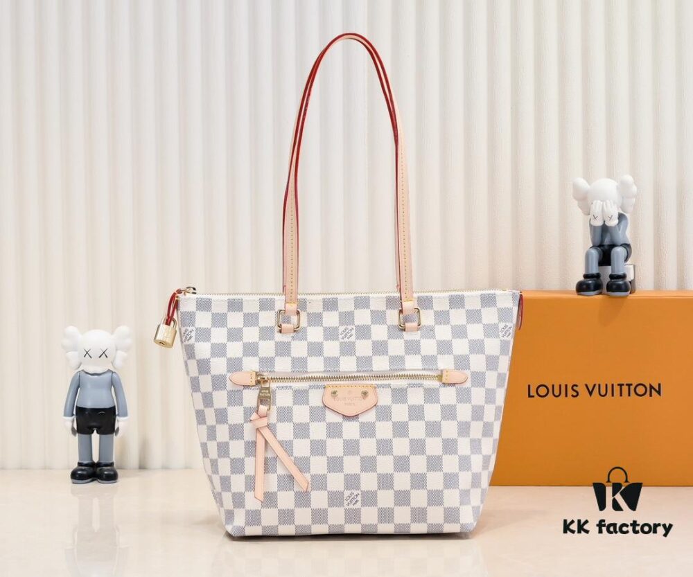 Authentic Louis Vuitton M42267 Multifunctional Shoulder Bag in Monogram Canvas, Dual-Tone Yellow Leather Trim, Available in Small and Large Sizes