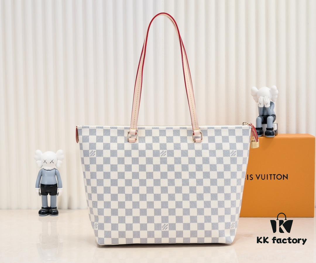 Authentic Louis Vuitton M42267 Multifunctional Monogram Canvas Shoulder Bag, Available in Large and Small Sizes, Soft Flat Handle, Zippered Compartment