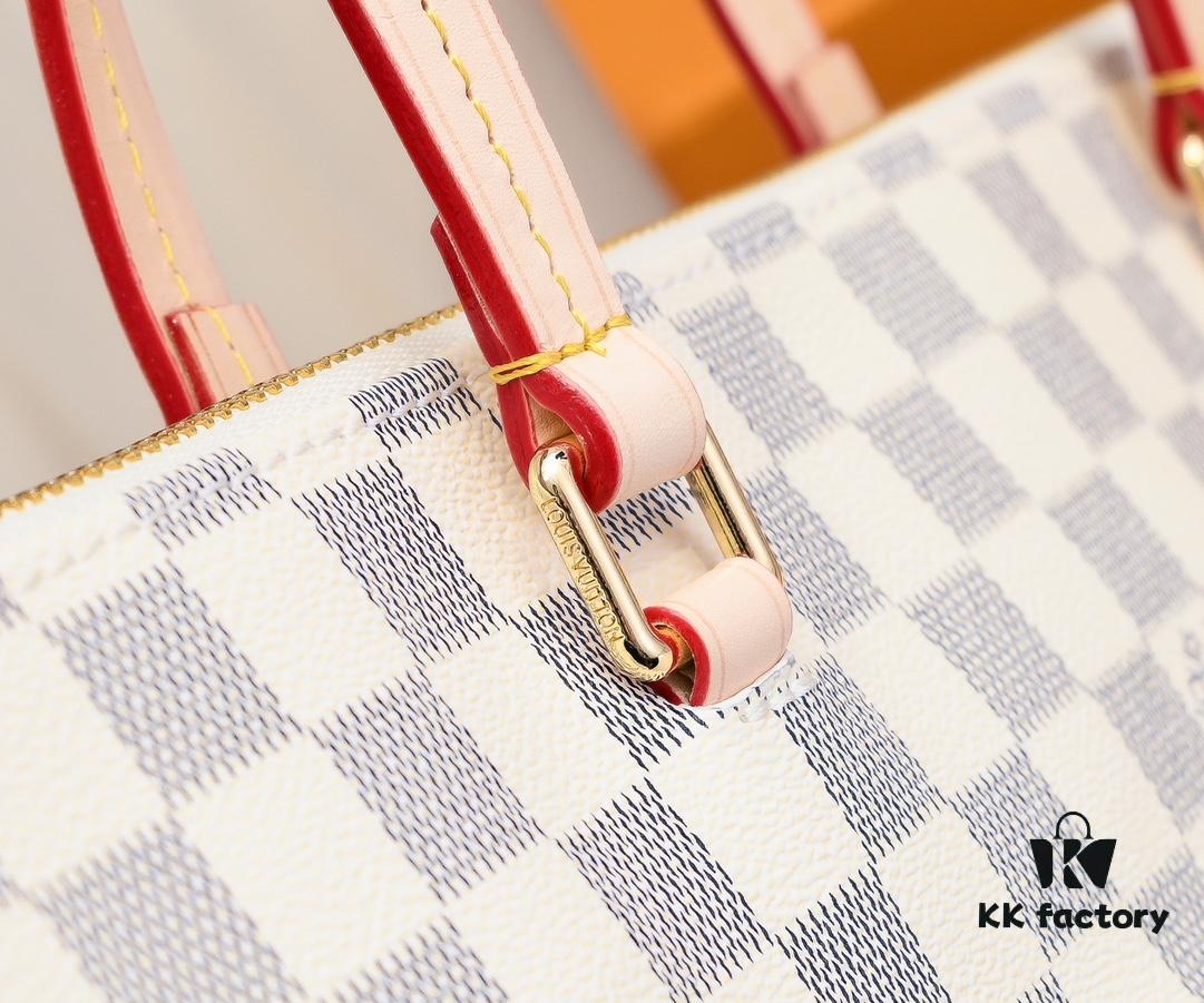 Authentic Louis Vuitton M42267 Multifunctional Monogram Canvas Shoulder Bag, Available in Large and Small Sizes, Soft Flat Handle, Zippered Compartment