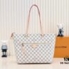 Authentic Louis Vuitton M42267 Multifunctional Monogram Canvas Shoulder Bag, Available in Large and Small Sizes, Soft Flat Handle, Zippered Compartment