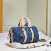 M20900 M24849 Keepall 25 Bag in Monogram Eclipse Reverse Denim Canvas
