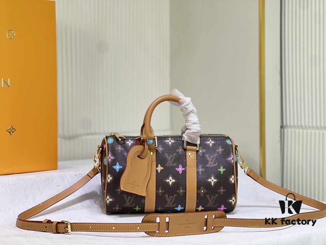 M24849 White Color Black Color Pillow Bag